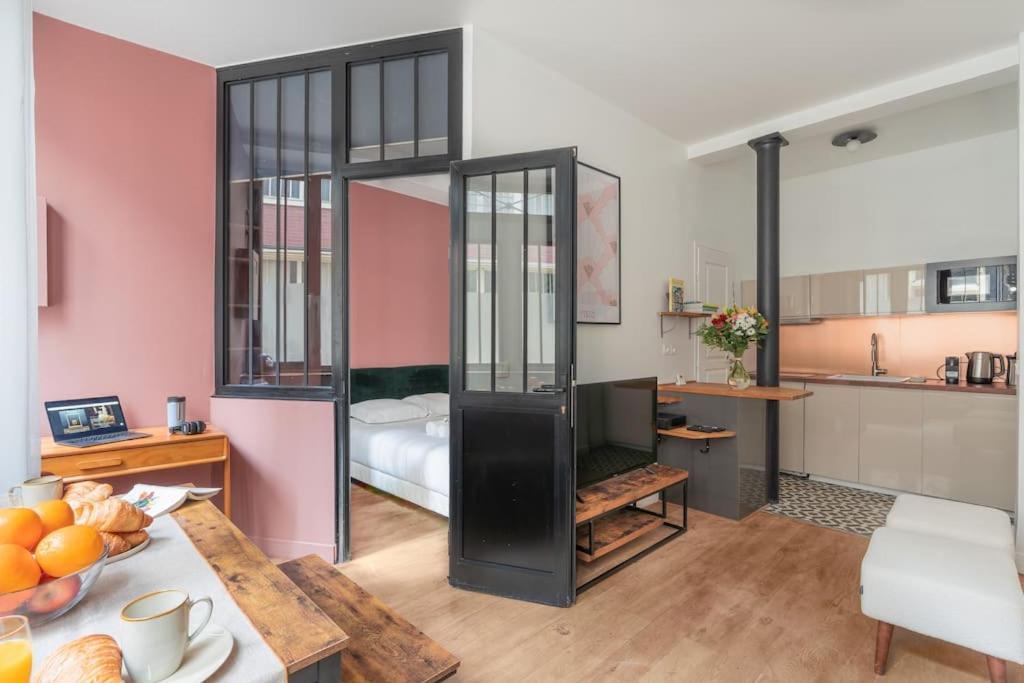 Appartement Magnifique Et Relaxant Avec Sauna Paris Extérieur photo