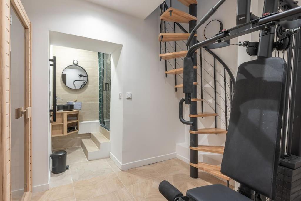 Appartement Magnifique Et Relaxant Avec Sauna Paris Extérieur photo